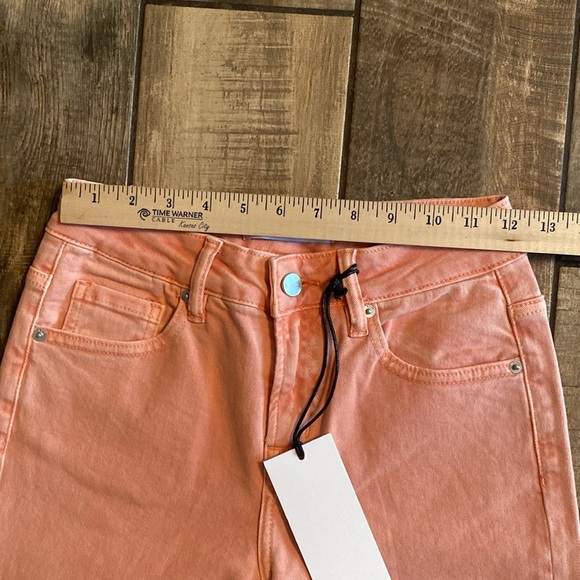 Mica Hazel high rise vintage straight Women's Pink Jeans 🆕 - Picture 6 of 11